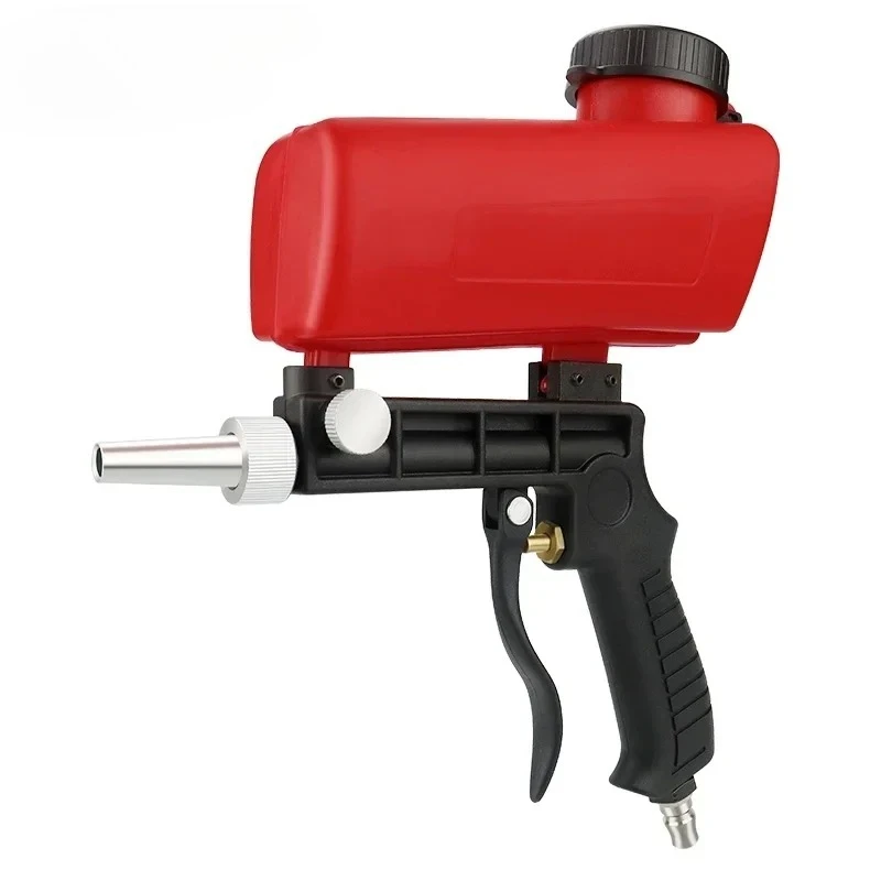 Adjustable Sandblasting Gun Portable Sand Blaster Sand Blasting Machine Mini Gravity Sandblasting Gun