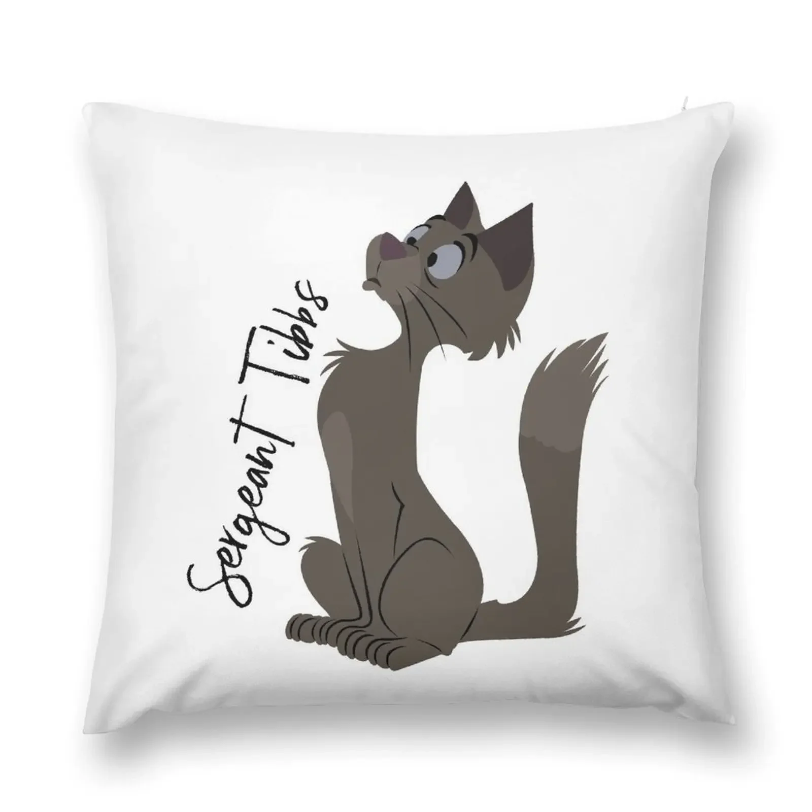 Sergeant Tibbs Throw Pillow Covers For Sofas Custom Cushion Photo Cushion Cover Luxury pillow