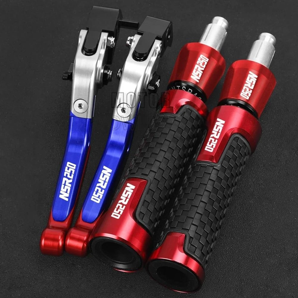 

For HONDA NSR250 NSR 250 1988-1994 1993 1992 1991 1990 1989 Accessories Adjustable Brake Clutch Lever Handlebar Handle Bar Grips