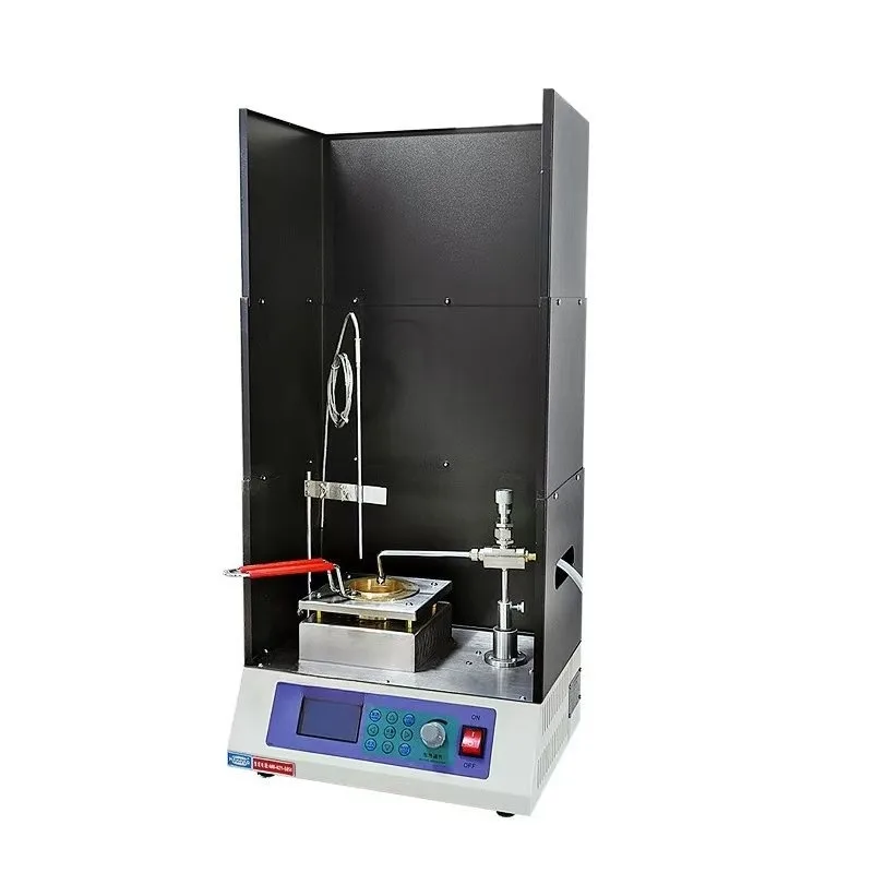 Asphalt flash point and ignition point tester COC open cup method