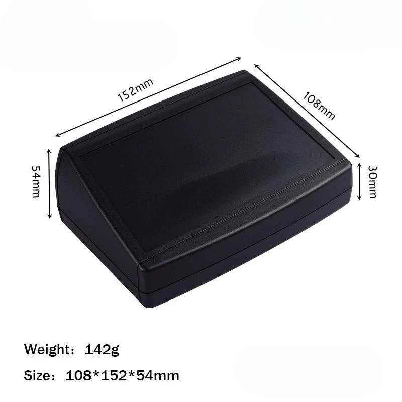 152x108x54mm ABS Plastic Housing Electronic Instrument Junction Box Power Module Housing Circuit Board Diy Desktop Plastic Case