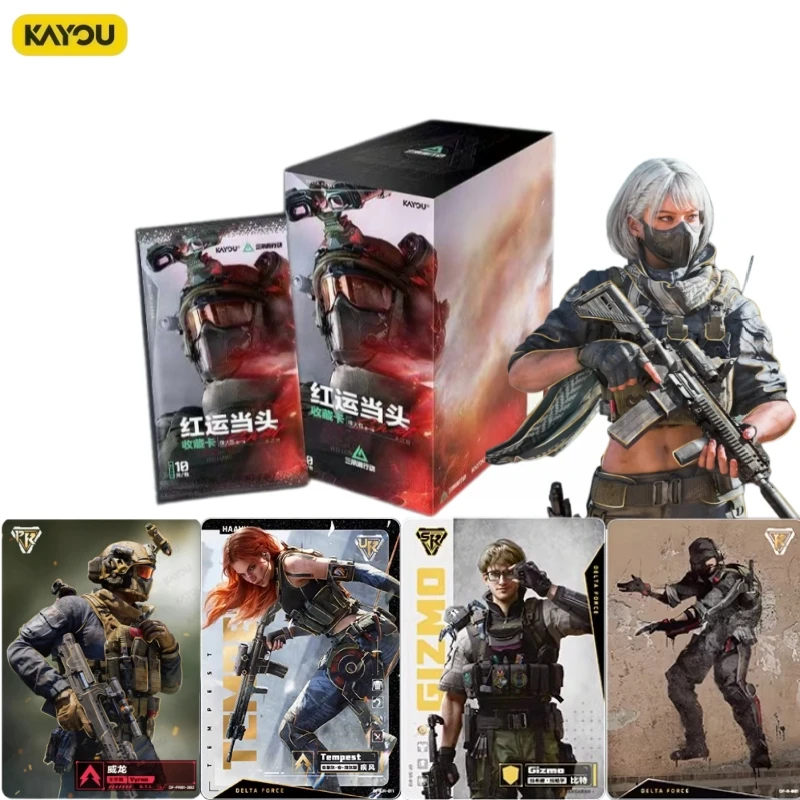 

Официальная оригинальная новая коллекционная карточная игра KAYOU Delta Force Beacon Series: серия «Африканское сердце», подарок на фестиваль, в оригинальной коробке