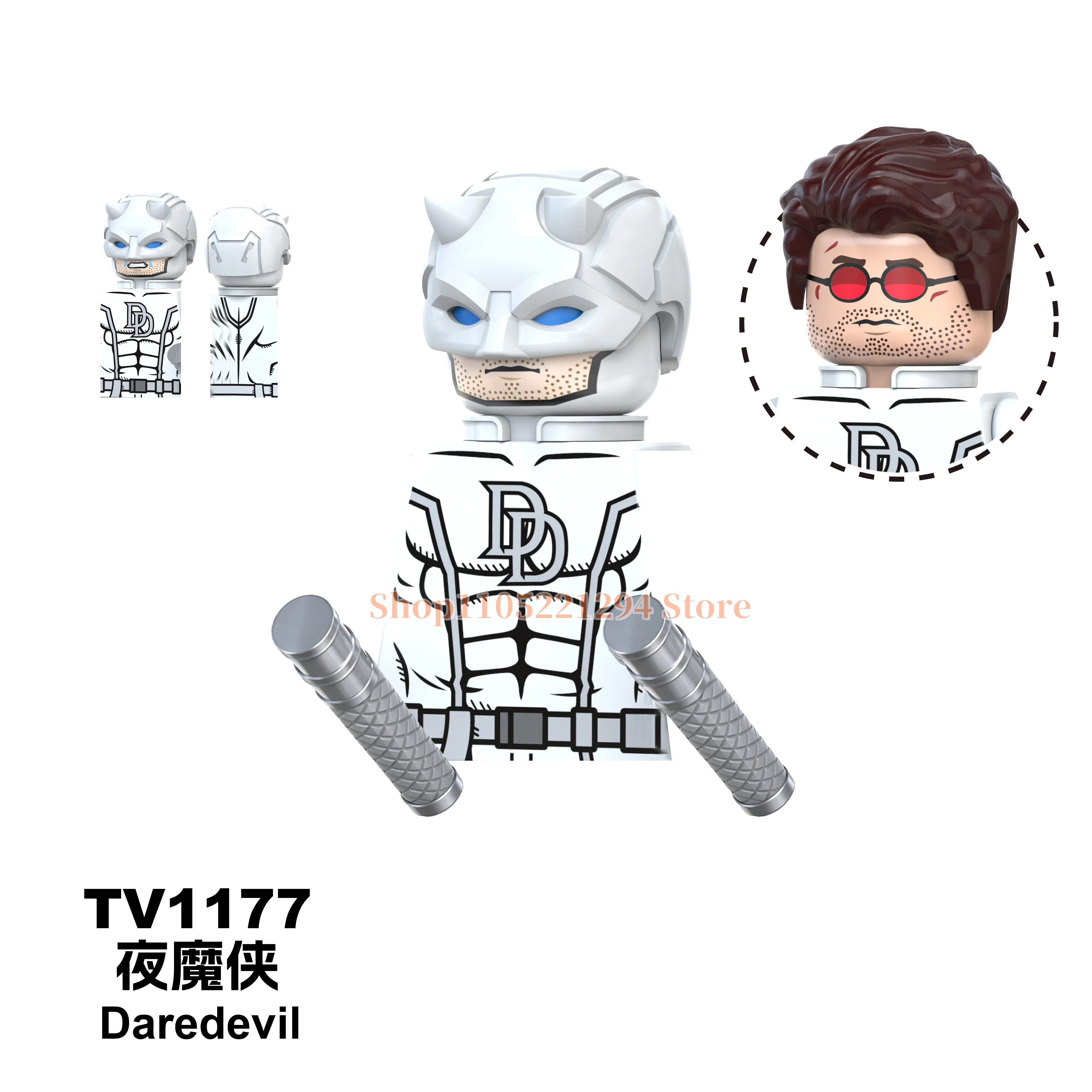 Beast Kingdom-Superhero building blocks toys Collecting hobby MINI brick toys Assemble toys Suitable as a gift