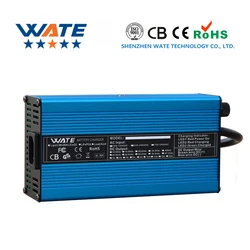 29.4V 20A charger intelligent aluminum shell suitable for 7S 24V lithium battery fast charging, safe and stable