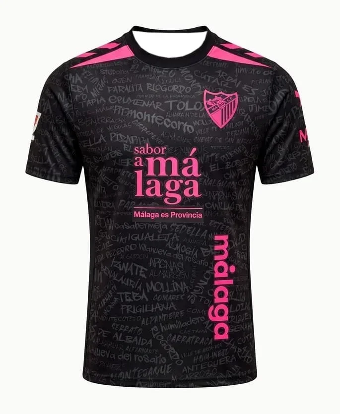 26-27 Neues spanisches Fußballtrikot im Malaga-Stil, schnelltrocknend, atmungsaktiv, familienfreundlich, schnelltrocknendes Familien-Fußball-T-Shirt – Detail 2