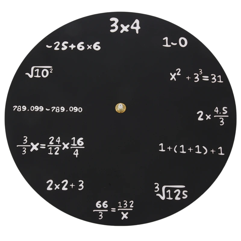 Wall Clock Acrylic Mathematical Formula Clocks Living Room Office Home Diy Decorations Wall Clock Modern Design