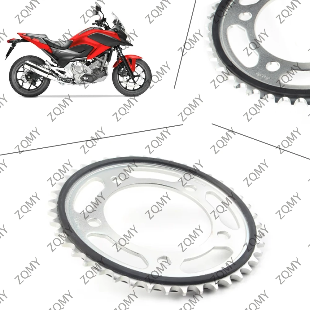 Motorcycle Engine Chain Drive Rear Sprocket 43T For HONDA NC700 2012 2013 2014 2015 Steel