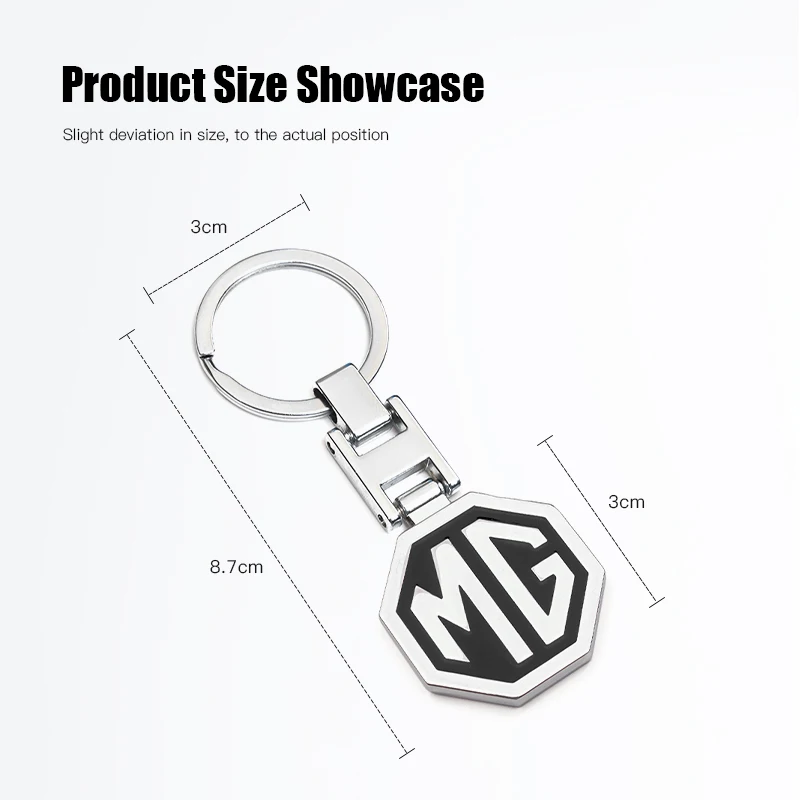 MG شعار شعار المفاتيح السيارات التصميم حلقة رئيسية اكسسوارات لموريس المرآب MG3 MG5 MG6 MG7 GT GS هيكتور HS ZS ZX EZS EHS MG3SW