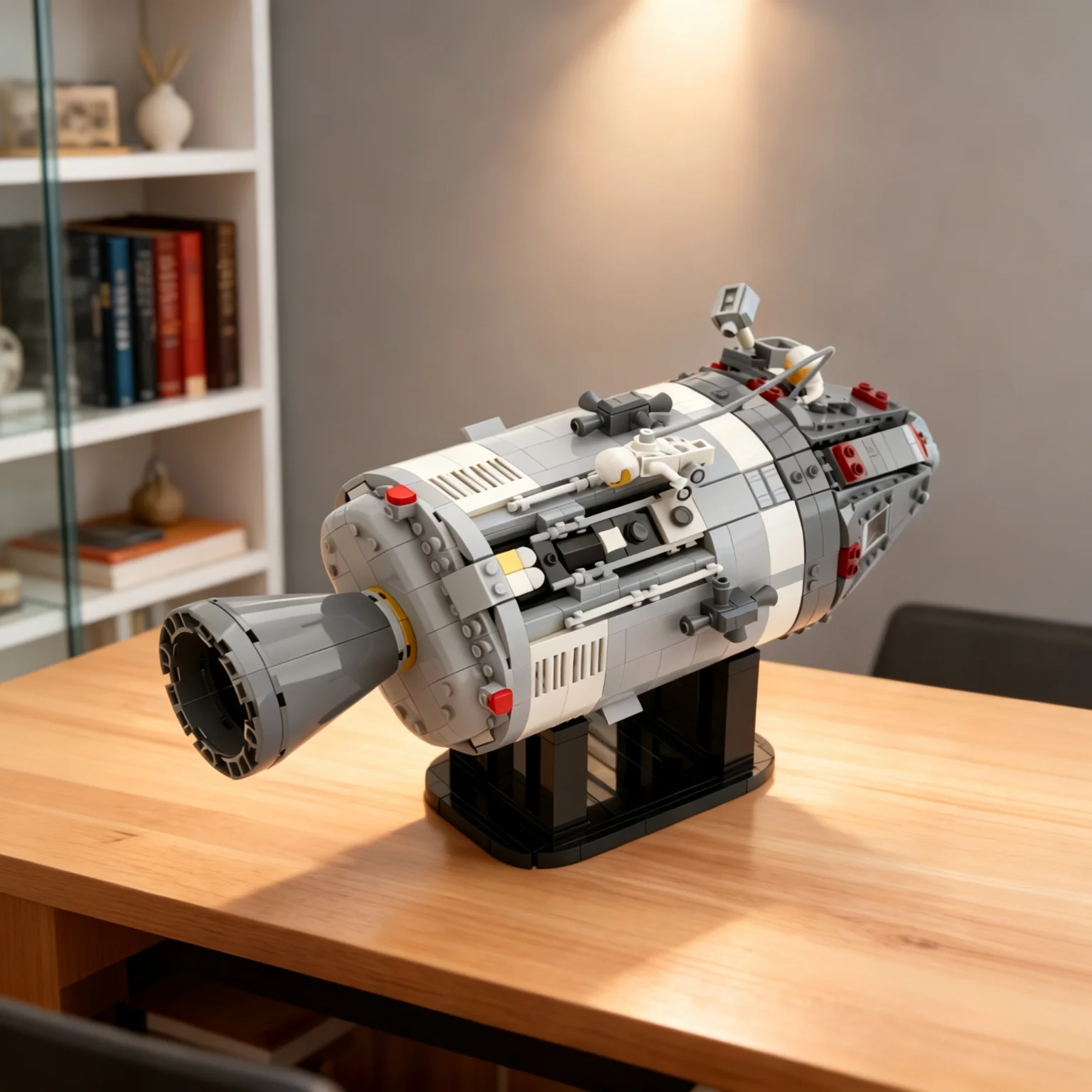 913pcs MOC Apollo CSM J-mission Apollo 15 16 17. Read Details Before Buying. Space Model Building Blocks Display Education 3D