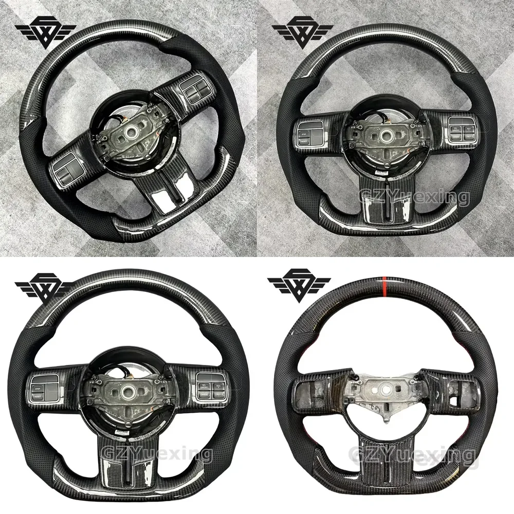【Customizable】 High Quality Carbon Fiber Sports Steering Wheel Suitable for Wrangler JK JL TJ KJ Car Steering Wheel