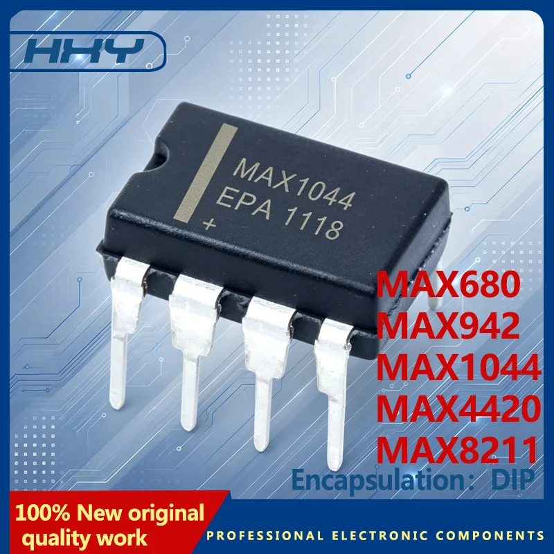 5PCS  MAX1044EPA MAX1044 MAX1044CPA DIP-8 MAX680EPA MAX680 MAX8211CPA MAX8211 MAX942CPA MAX942 MAX4420CPA MAX4420EPA MAX4420