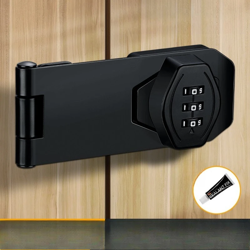 Password Lock, Non Perforated Cabinet Door Lock, Drawer Lock, Anti-Theft Double Door Lock, File Lock, Locking Device