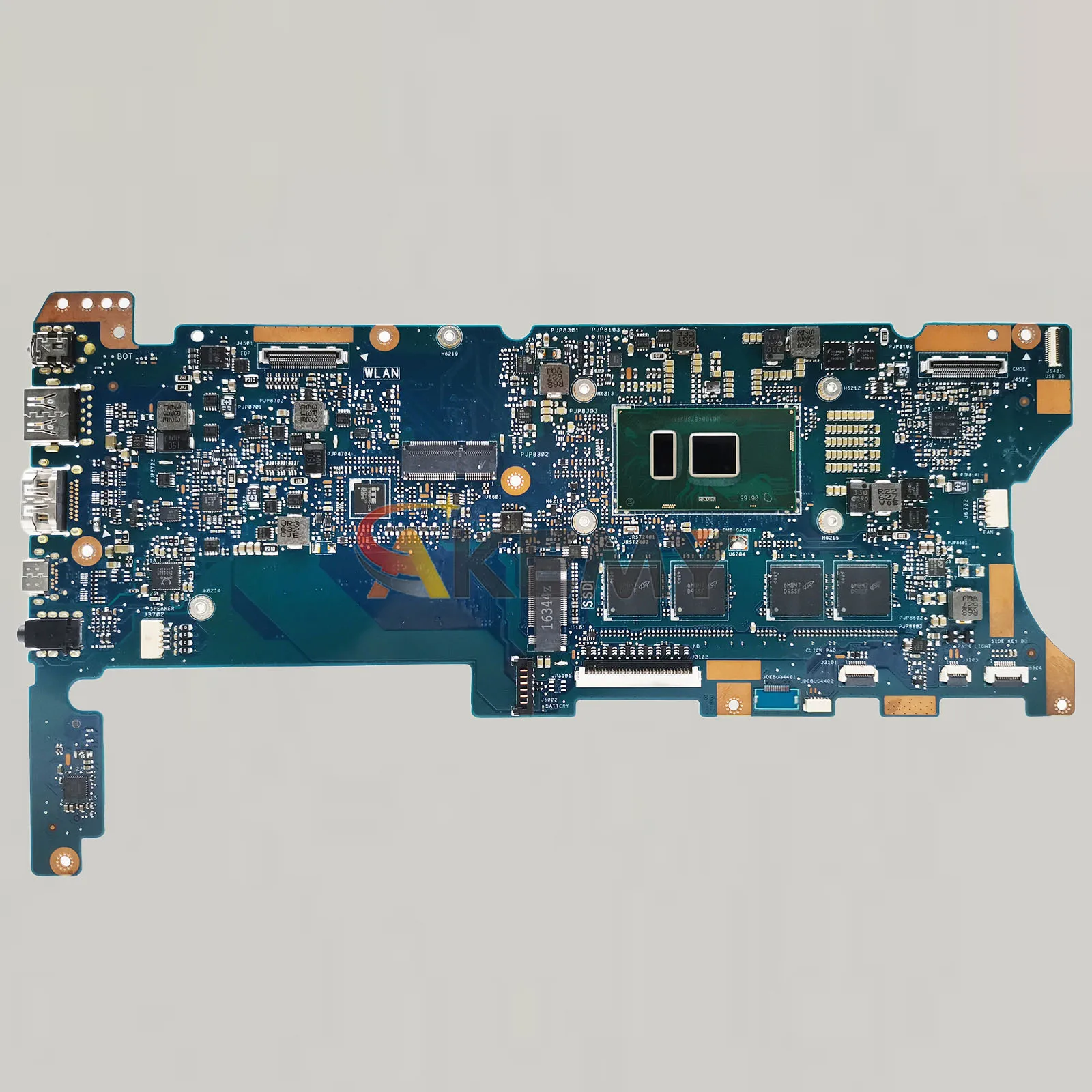 UX360UA Laptop Motherboard For ASUS ZenBook Q324UA UX360UA UX360U UX360UAK Notebook Mainboard W/ I3 I5 I7 CPU tests OK fast ship