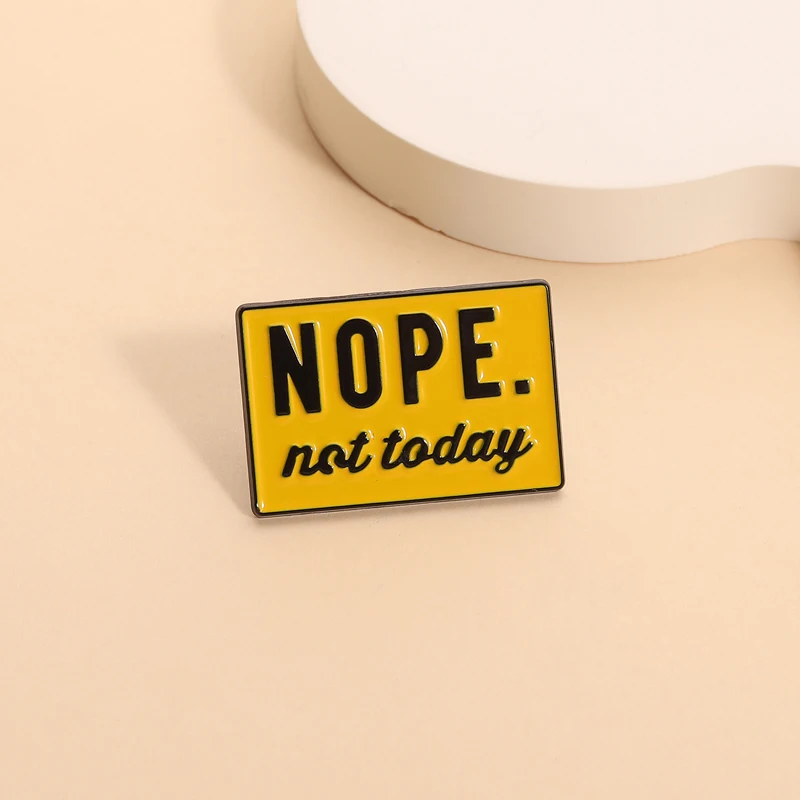 Motivational Quotes Enamel Pins Good Times Love Yourself Brooches Lapel Badges Cartoon Slogan Jewelry Gift for Friends