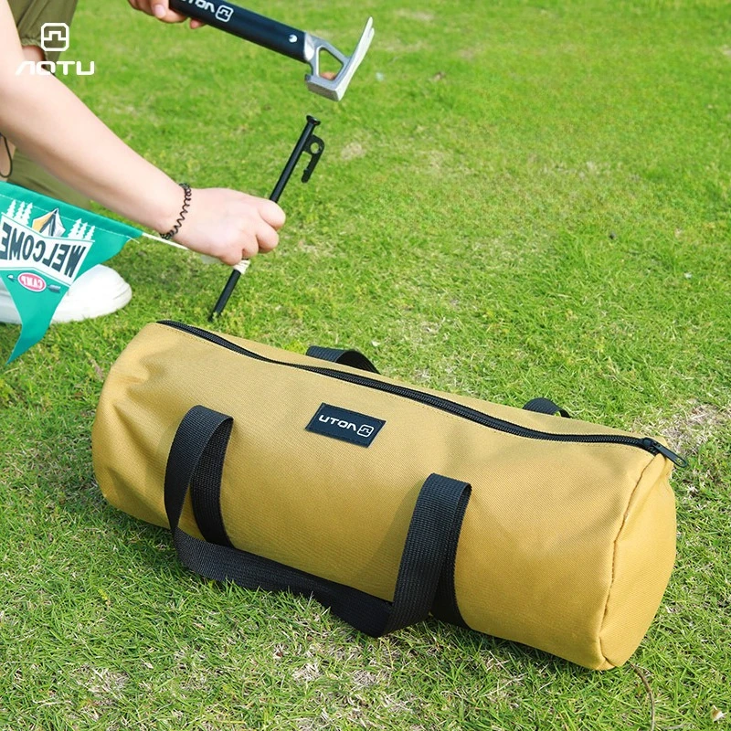 في الهواء الطلق خيمة حصة حقيبة التخزين للحبال المطرقة الثقيلة 900D أكسفورد FabricCamping أداة المنظم اسطوانة أوتاد الخيمة الحقيبة