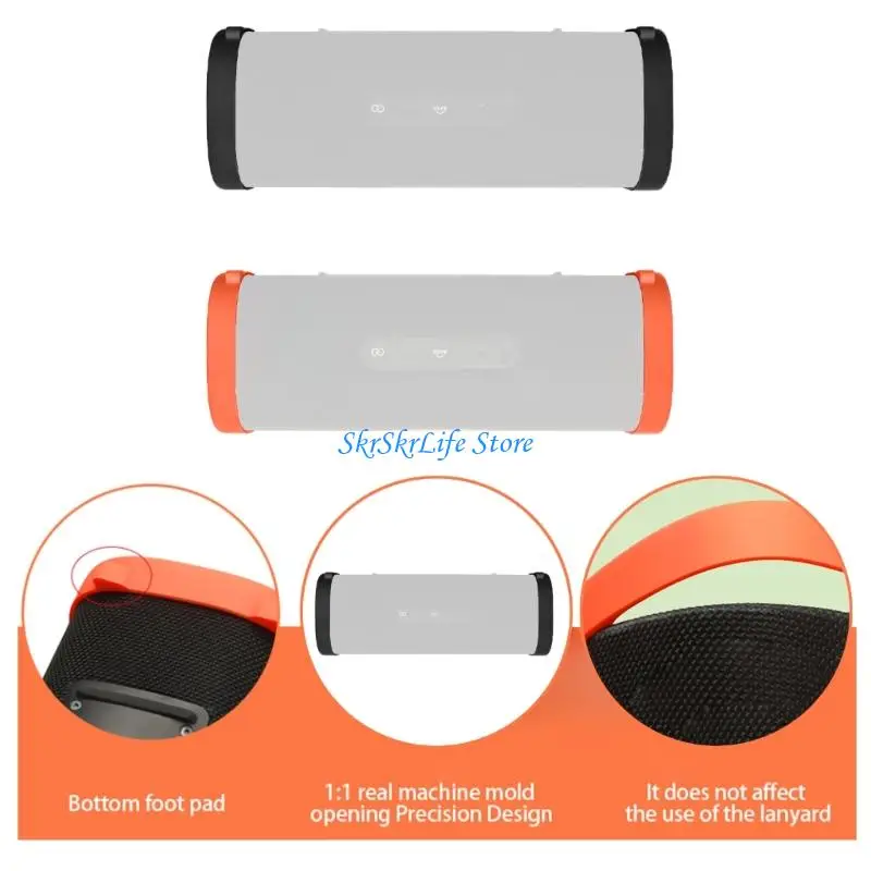 E65E Protective Silicone Cover for Sound Speaker Case Protector Avoid Scratches