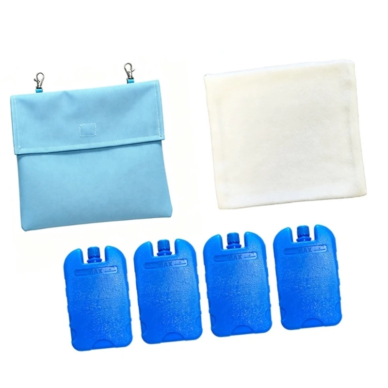 Ice Pack Cover for Small Pet Keep Rabbits & Guinea Pigs Cage Cool Napping