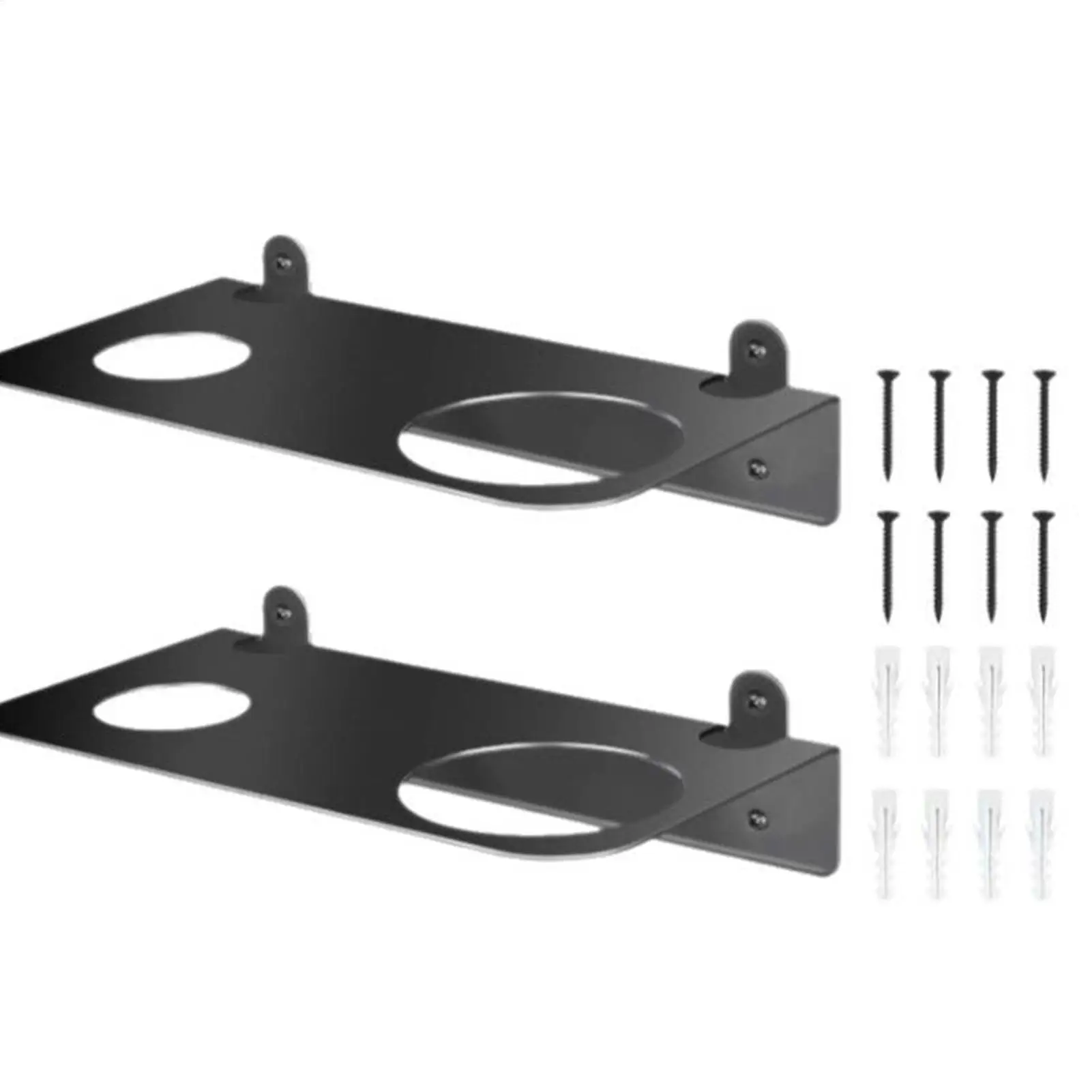 

Wall-mounted Car Coolant Funnel Bracket 2 Pieces Multifunctional Garage Storage Shelf Suitable For Multiple Funnel Metal Bracket