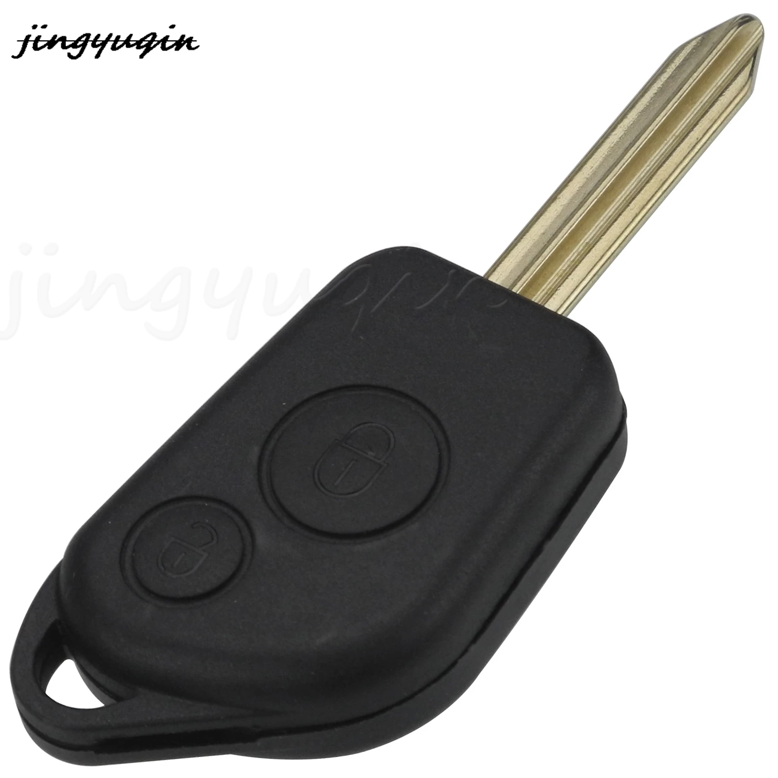 jingyuqin 2Buttons Remote Car Key Case For Citroen Elysee Saxo Xsara Picasso Berlingo C2 C3 for Peugeot 106 206 306 205 405