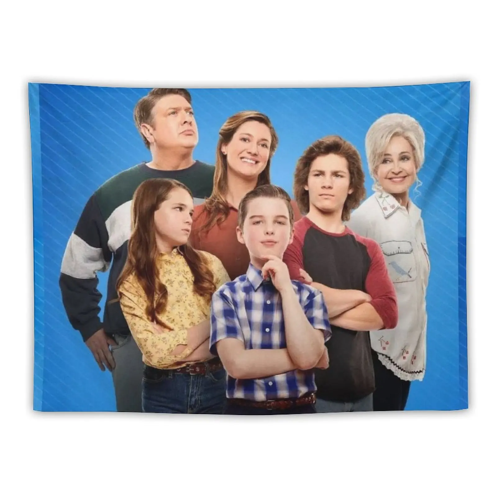 Young Sheldon #2 Tapestry Outdoor Decor Bedroom Organization And Decoration Tapestry