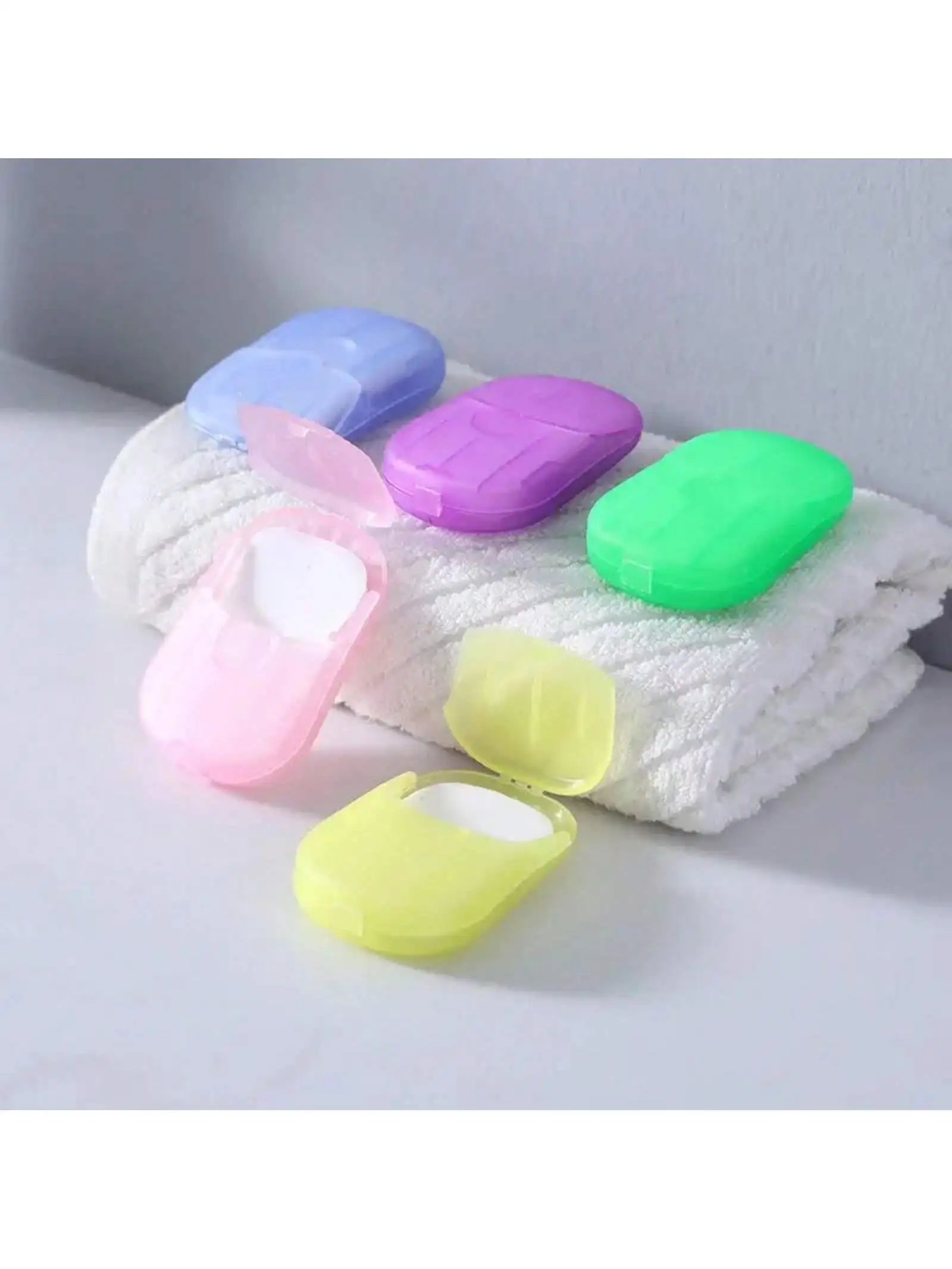 Portable Scented Soap Sheets For Travel, Indoor, Outdoor, And Camping - Disposable Bath Foam Paper For A Refreshing Shower Anywh