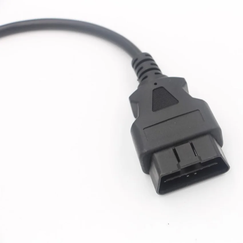 30cm J1962 Female Male OBD2 16PIN Opening Plug Cable for ELM327 Code Reader Extension Adapter OBD Open Cord OBDII EOBD 16 Pin