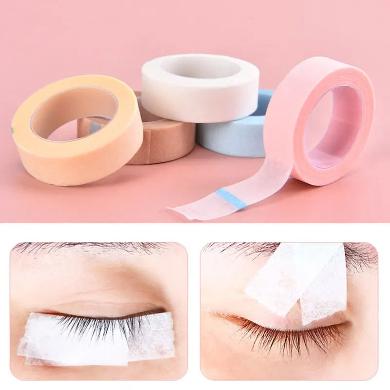 

Grafting Eyelash Isolation Eyelash Adhesive Tape Colored Non-woven Tape Easy To Tear Eyelash Extension Tape Anti Allergic