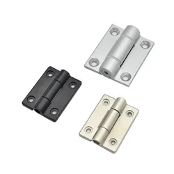 2PCS Clamshell Folding Door Torsion Damping Plastic And Zinc alloy Hinges Adjustable Stop Positioning Torque Buffer Hinge