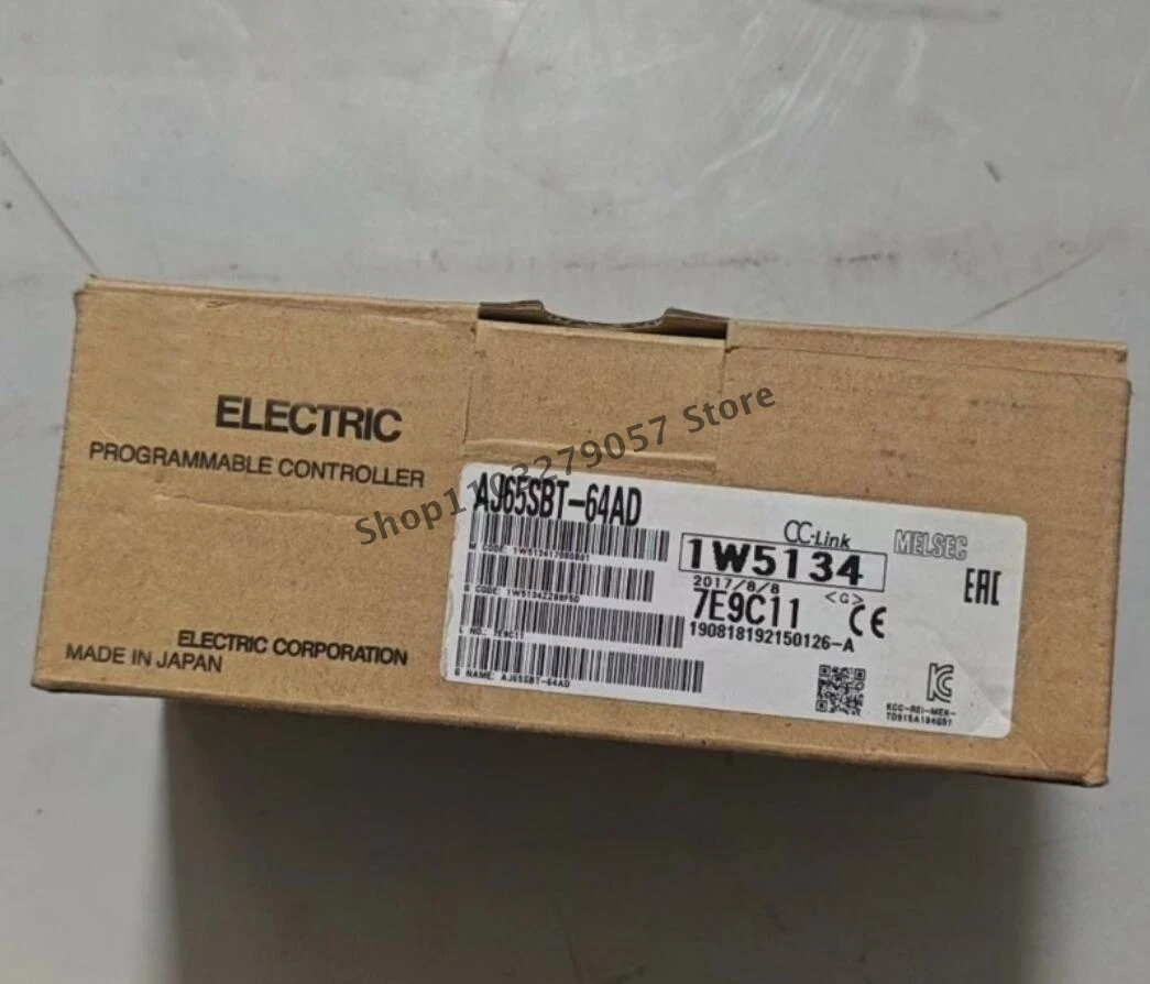 1PCS AJ65SBT64AD Brand In Box Original New PLC Module AJ65SBT-64AD