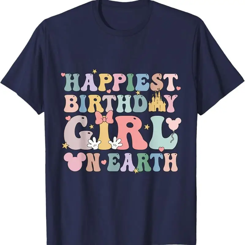 

Happiest Birthday Girl On Earth Matching Family Ever T Shirt