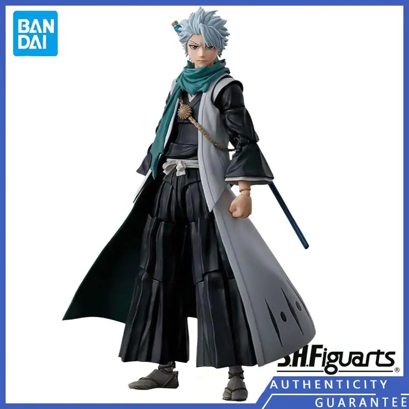 

[In stock] Bandai SHF BLEACH Thousand-Year Blood War Hitsugaya Toushirou Cartoon Anime Action Figure Finished Goods Model Toy