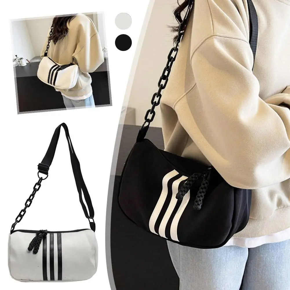 

Retro Color Block Oxford Cloth Shoulder Bag Square Shape Mobile Phone Pouch Pillow Style Single Crossbody Women's Handbag