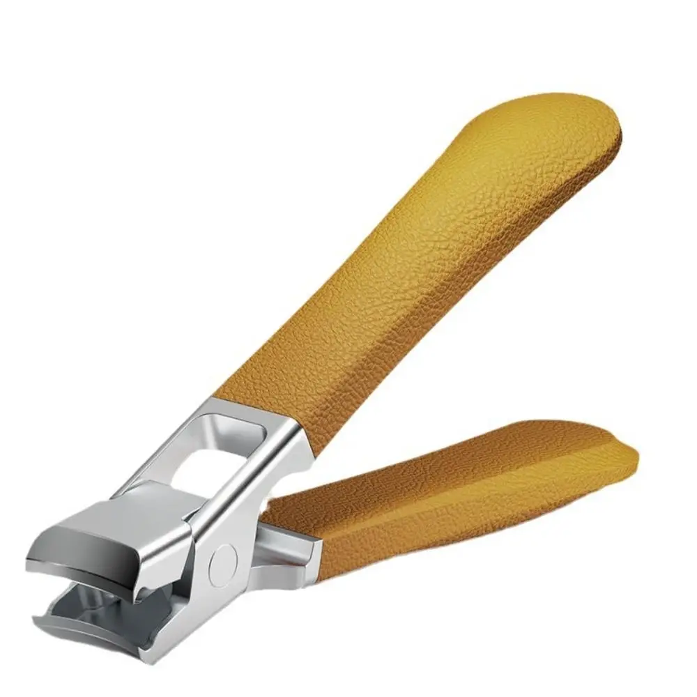 

Stainless Anti-Splash Nail Clipper Thick Nails Toe Wide Jaw Opening Nail Clipper Ingrown Toenail Flat Toenail Fingernail Cutter