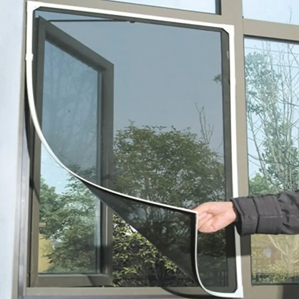 

Indoor Insect Fly Screen Curtain Mesh Bug Mosquito Netting Door Window