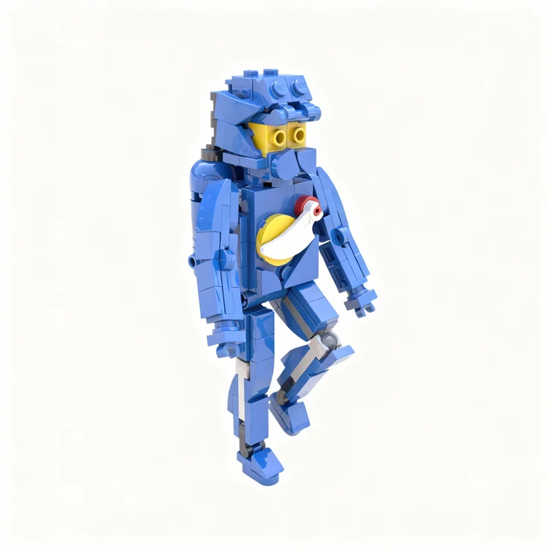 151 Piezas MOC Benny Figura de Acción Espacial, Bloques de Construcción de Modelo Clásico, Regalos de Navidad, Juguete de Arquitectura, Idea Educativa Creativa para Niños