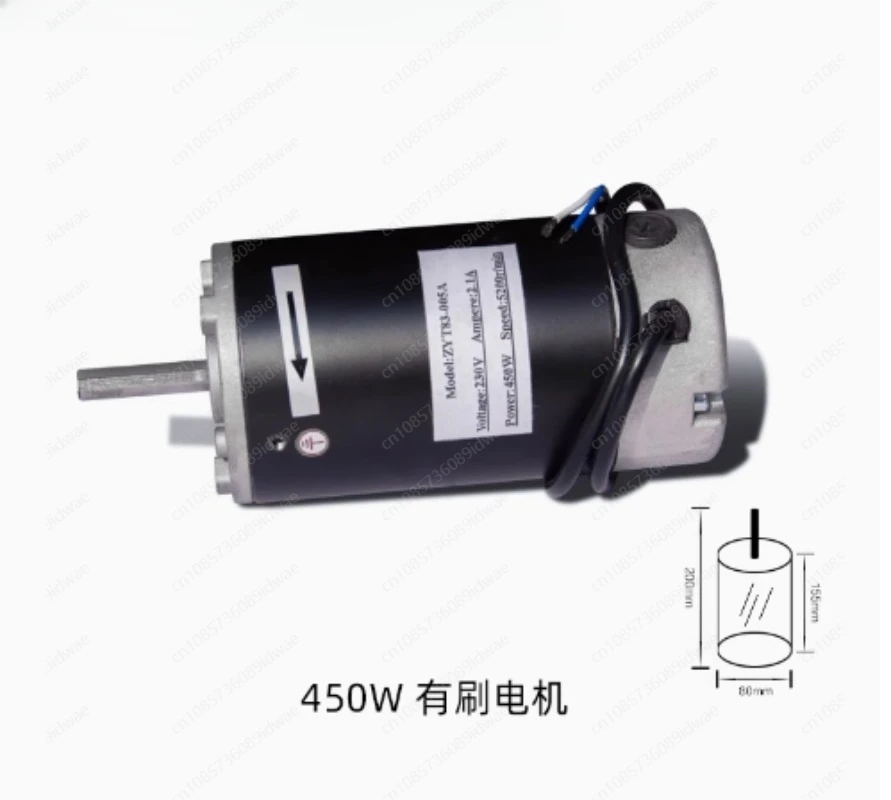 Dc Motor 750W 110V 220V 450W 600W  1100W 83zyt For Mini Bench Top Milling Lathe Machine High Voltage Speed Power Torque