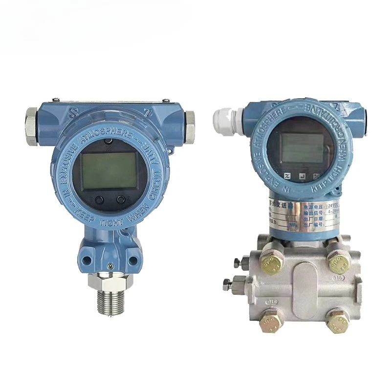 Explosion-proof digital pressure transmitter display 4-20mA + HART 0.075% accuracy -0.1~ 260MPa range IP66