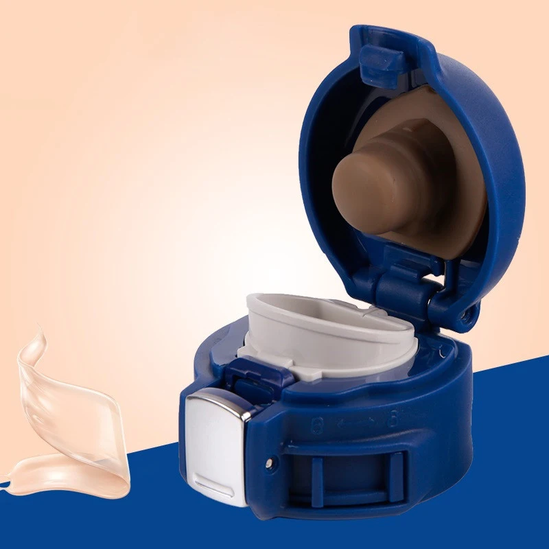 1pc Vacuum Bottle Lid Replacement Thermo Cover Vacuum Bottle Lid Cup Bounce Lid Insulation 56mm