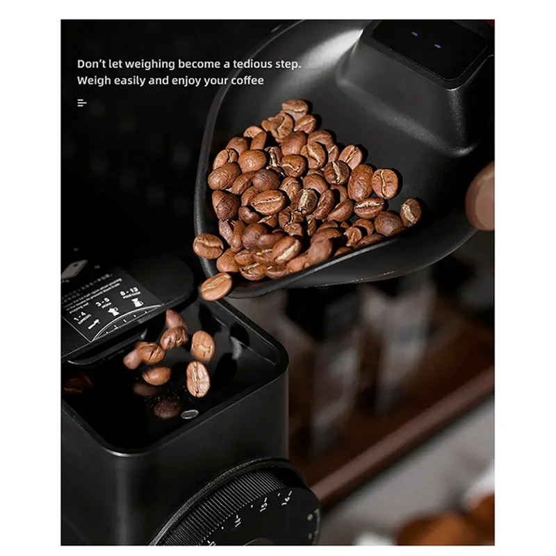 

PHFU-мини-электронные весы для кофе, поднос для взвешивания эспрессо, портативные многофункциональные маленькие весы для дома, кухни, кафе