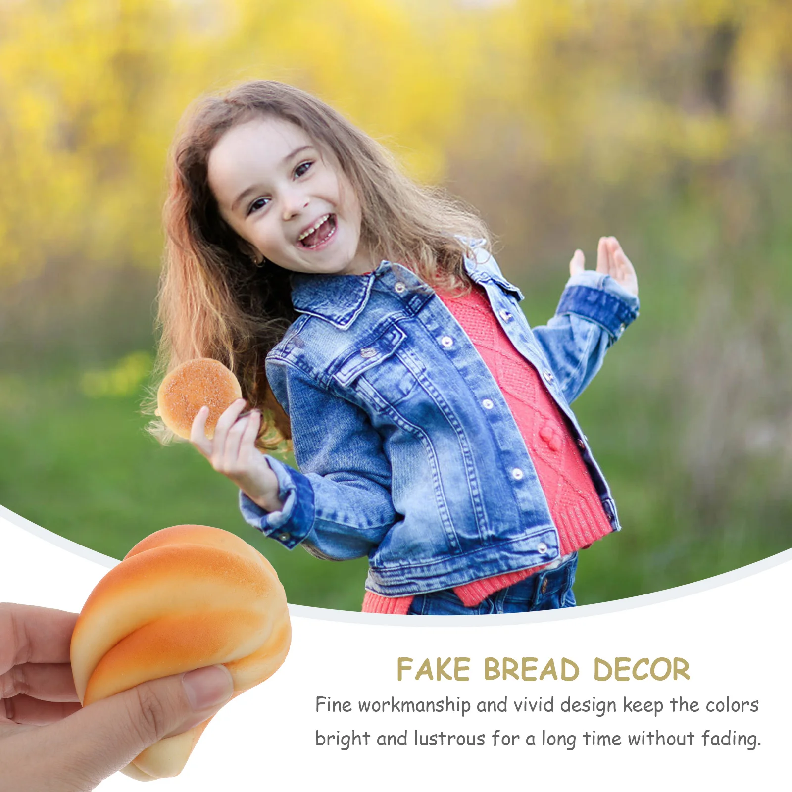 5 قطعة مجموعة دعامة التصوير الفوتوغرافي للأغذية صور الخبز ديكور عرض وهمية التصوير الدعامة الخبز ديكور الاطفال التعلم