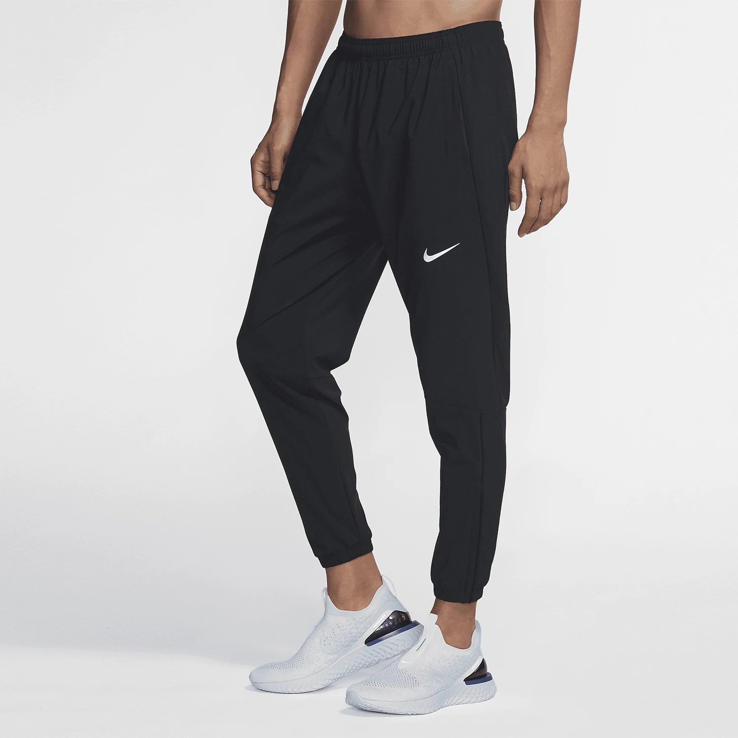 

Оригинальные мужские легкие дышащие спортивные брюки Nike Dri-FIT из тканого материала BV4834-010
