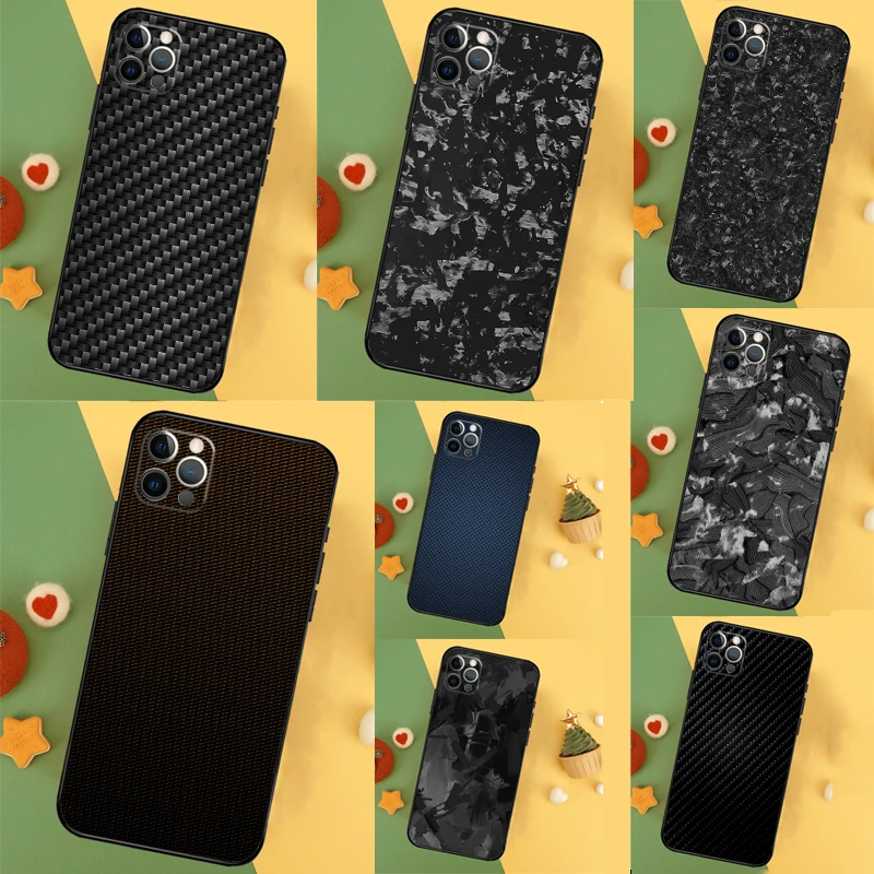 Forged Carbon Case For Samsung Galaxy S26 S25 S24 Ultra S20 S21 S22 S23 Ultra S10 Plus S25 FE Back Cover