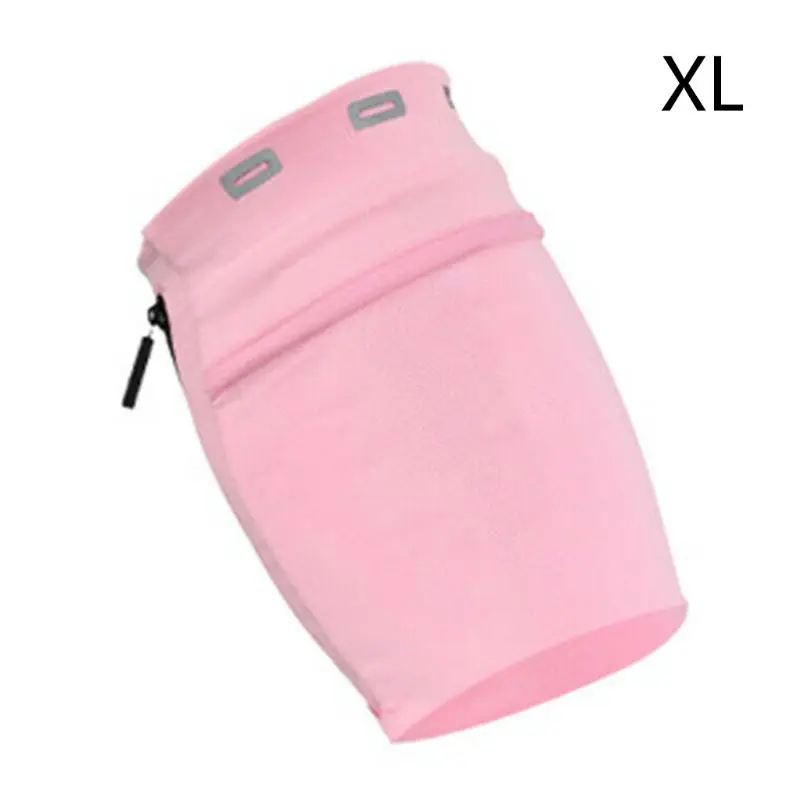 Cellphone Storage Bag Outdoor Running Jogging Exercise Fitness Armband Bag Portable Arm Bag Carrying Case L XL