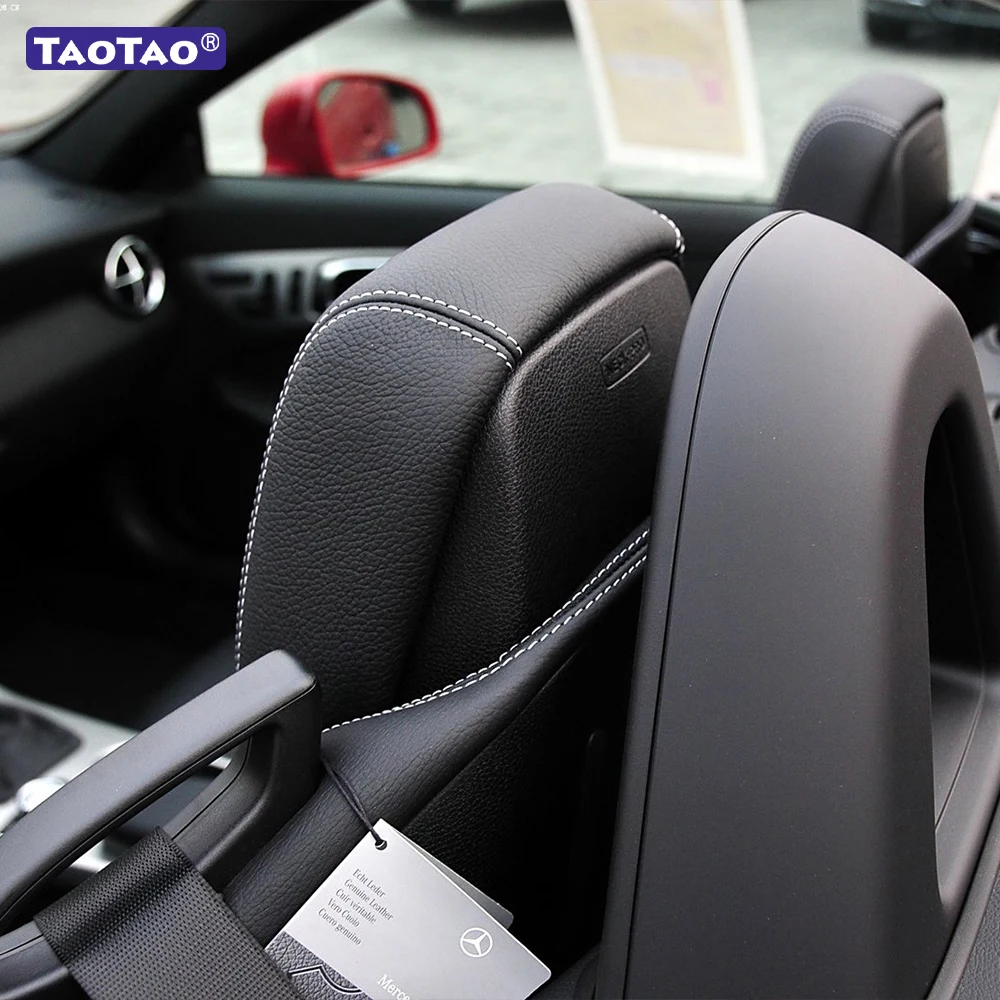 For Mercedes Benz SLK R172 Roadster 2011 2012 2013 2014 2015 2016 Faux Leather Custom Car Seat Covers Protector Accessories