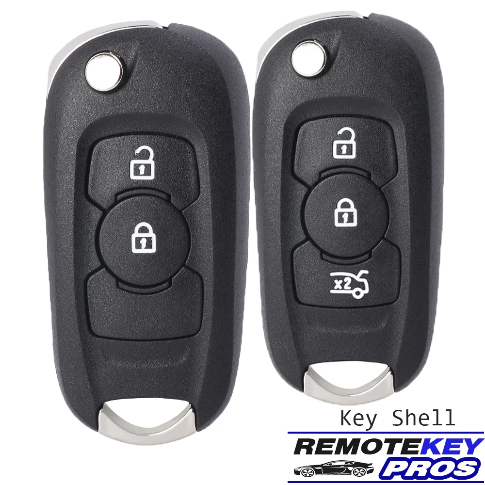 

KEYDIY 2B/3B откидная оболочка ключа дистанционного управления Fob для Ope Vauxhall Astra K 2015 2016 2017 2018 2019