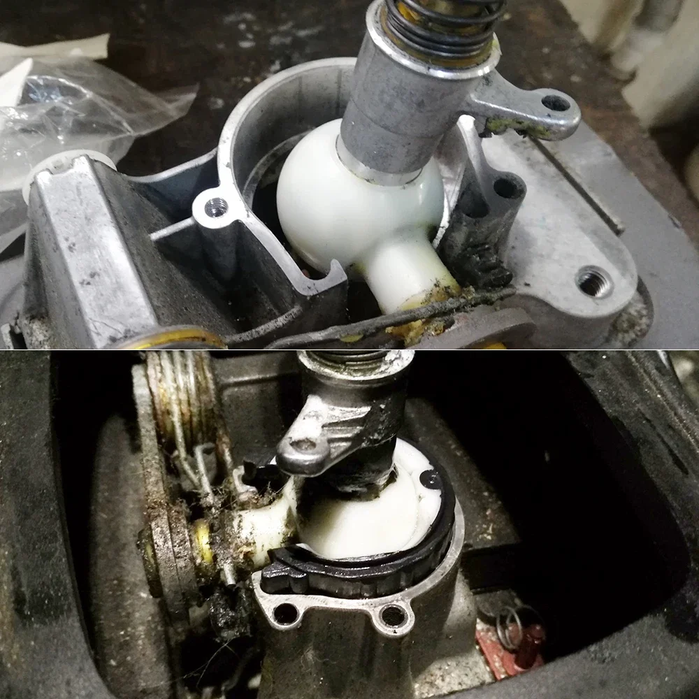 Manual Shifter Bearing Shell Gearstick Lever Rod Damping Linkage Pivot Bush Insulator Ball Uper For Audi A2 8Z A3 8L 8P TT 8J view 5
