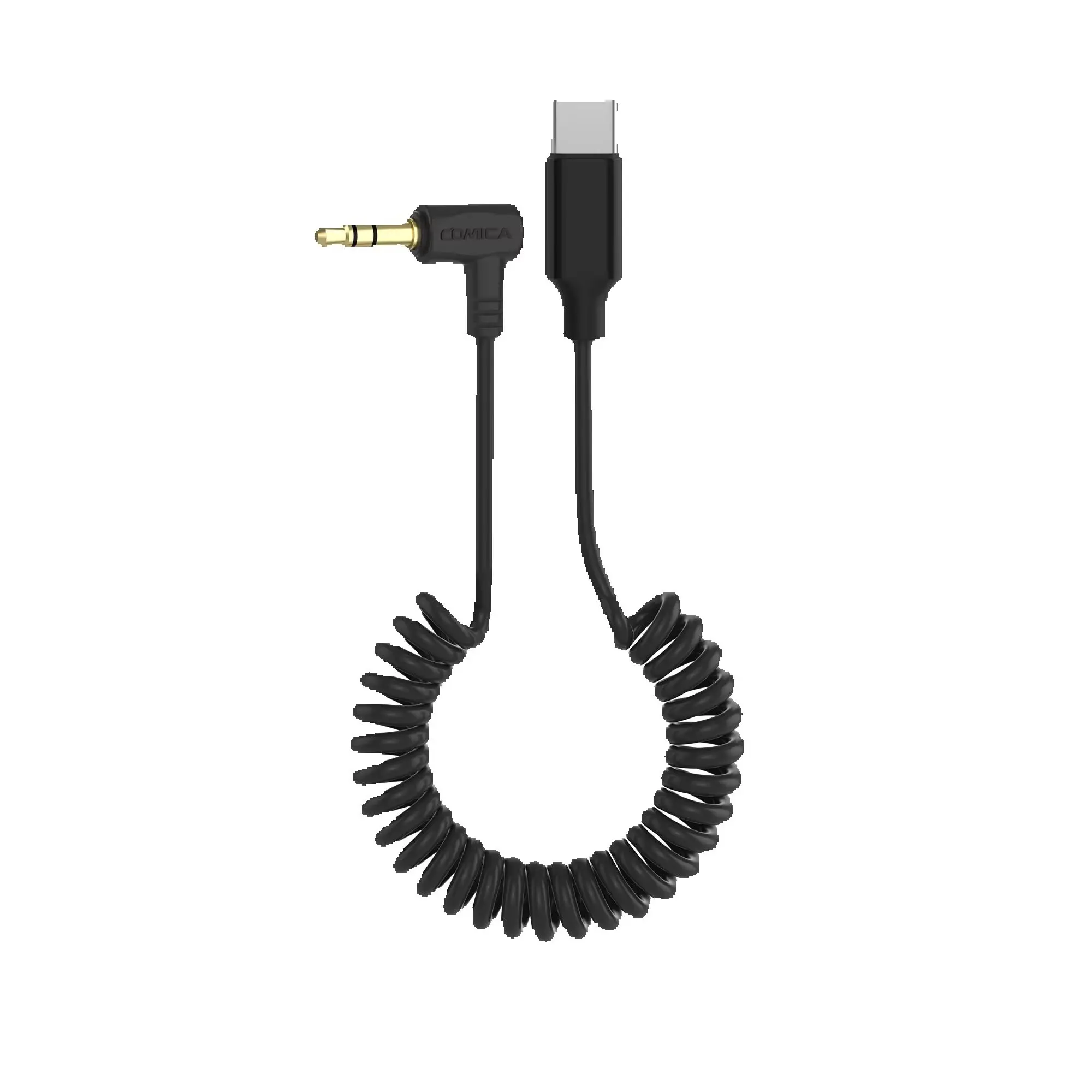 Comica CVM-D-UC II 3.5mm TRS To USB-C Audio Output Cable For Android Smartphone Wireless Microphone