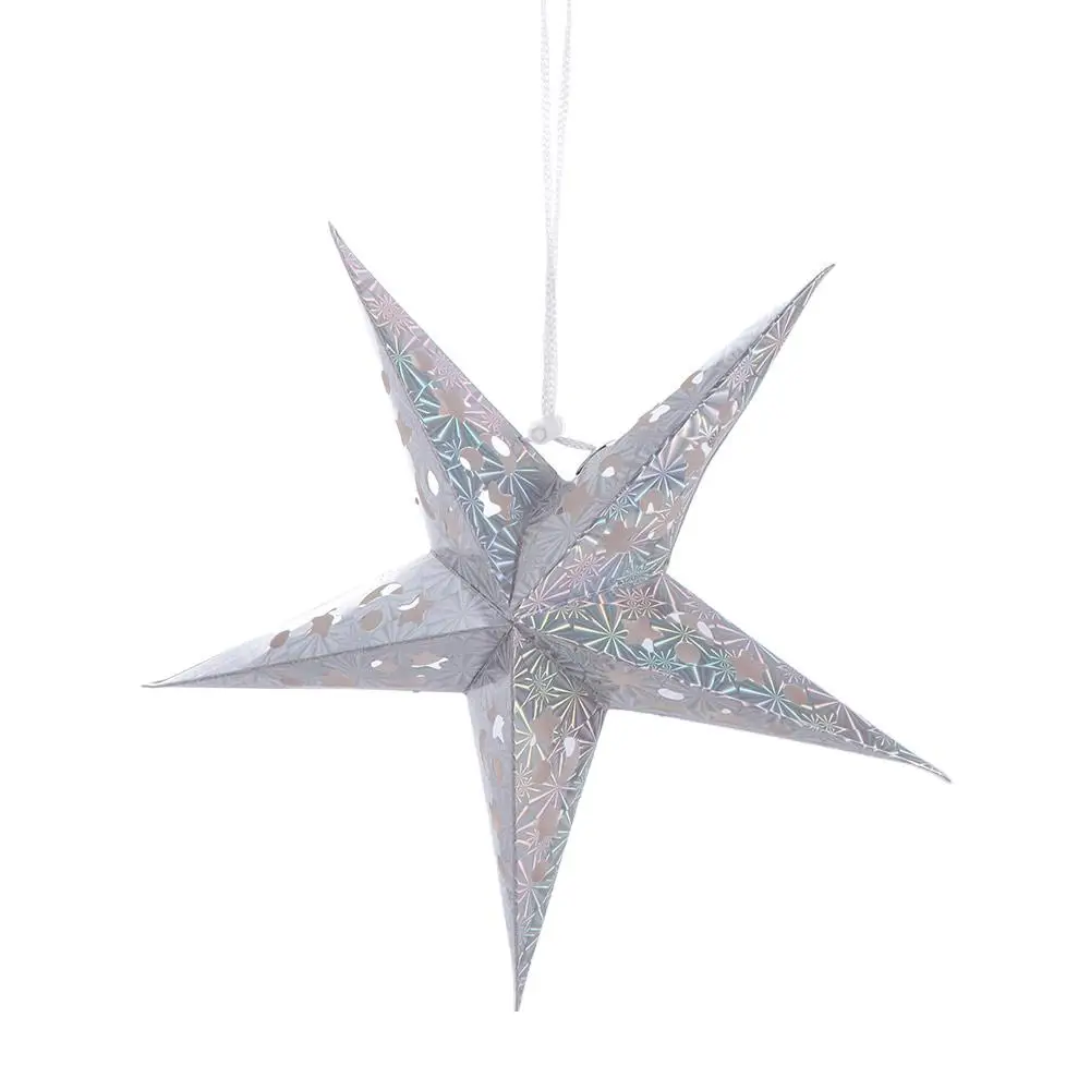 Window Grille DIY Wedding Party Pendant Lamp Covers Stars Lampshade Christmas Decoration Ornaments Hanging Lights Decoration
