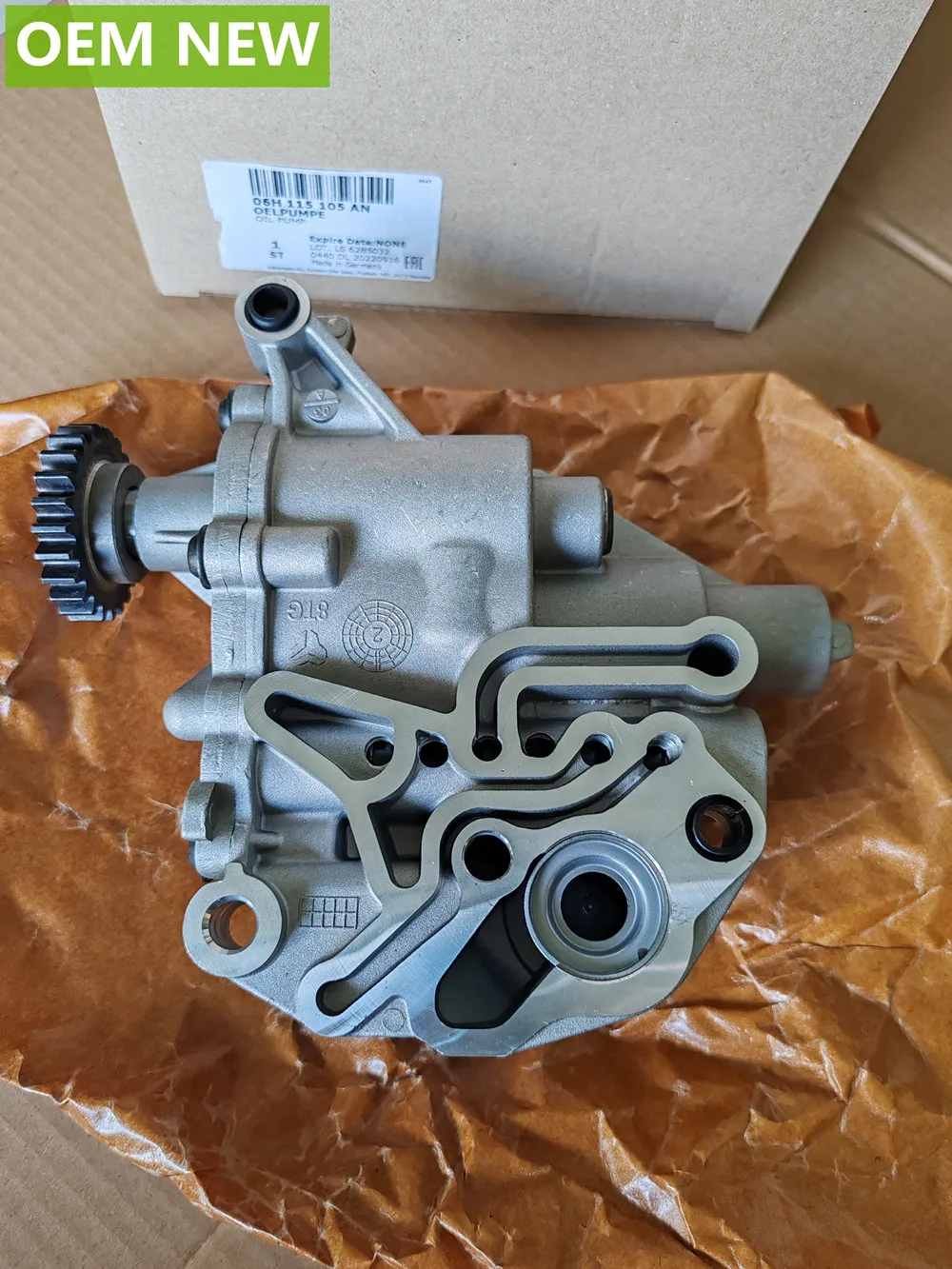 NEW OEM 24 Teeth 06H115105AN / 06H115105BK / 06H115105DG / 06H115105FK / 06H115105GC Engine Oil Pump for Audi VW 1.8T 2.0T