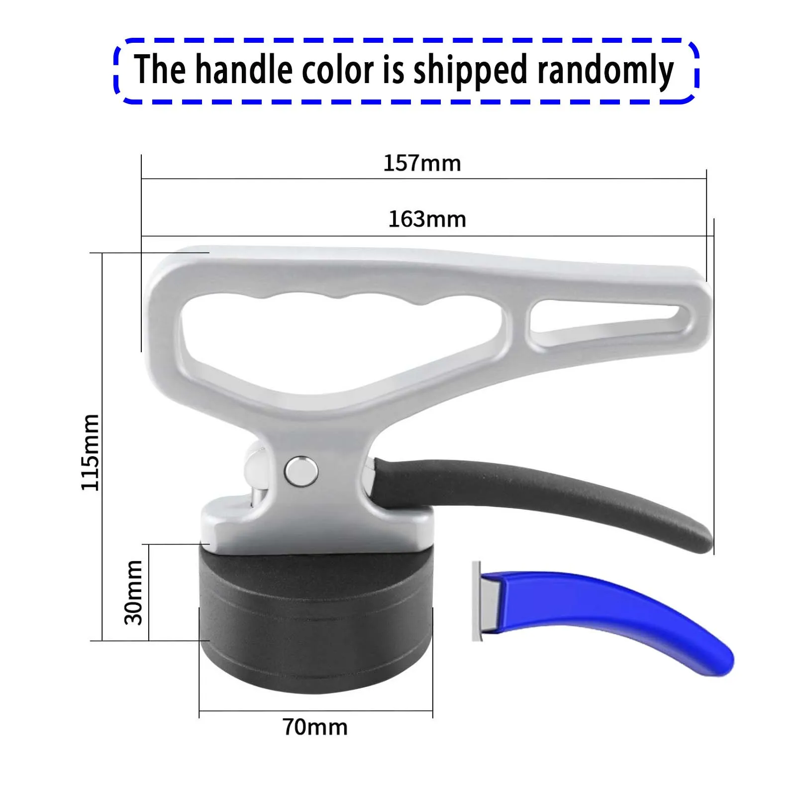 Powerful Super Strong Magnet Lifter, Handheld Iron Suction Picker for Steel Plate Metal Mold